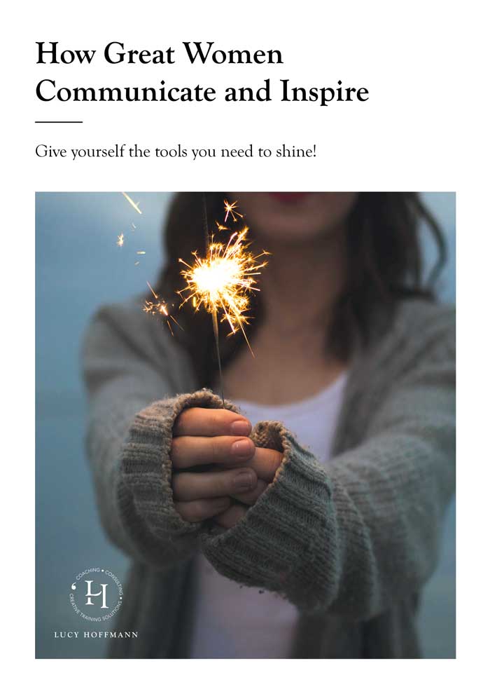 Workshop cover : How Great Women Communicate and Inspire